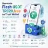 Generate Flash USDT TRC20 on Free: Trust Wallet Across Multiple Networks