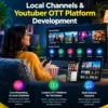 Local Channel & YouTuber OTT Platform Development at ₹1 Lakh